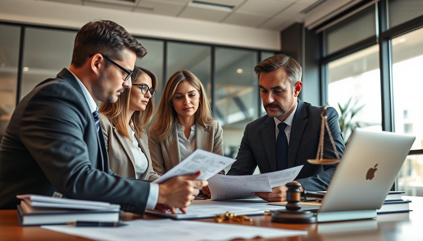 Property settlement documents and transfer review